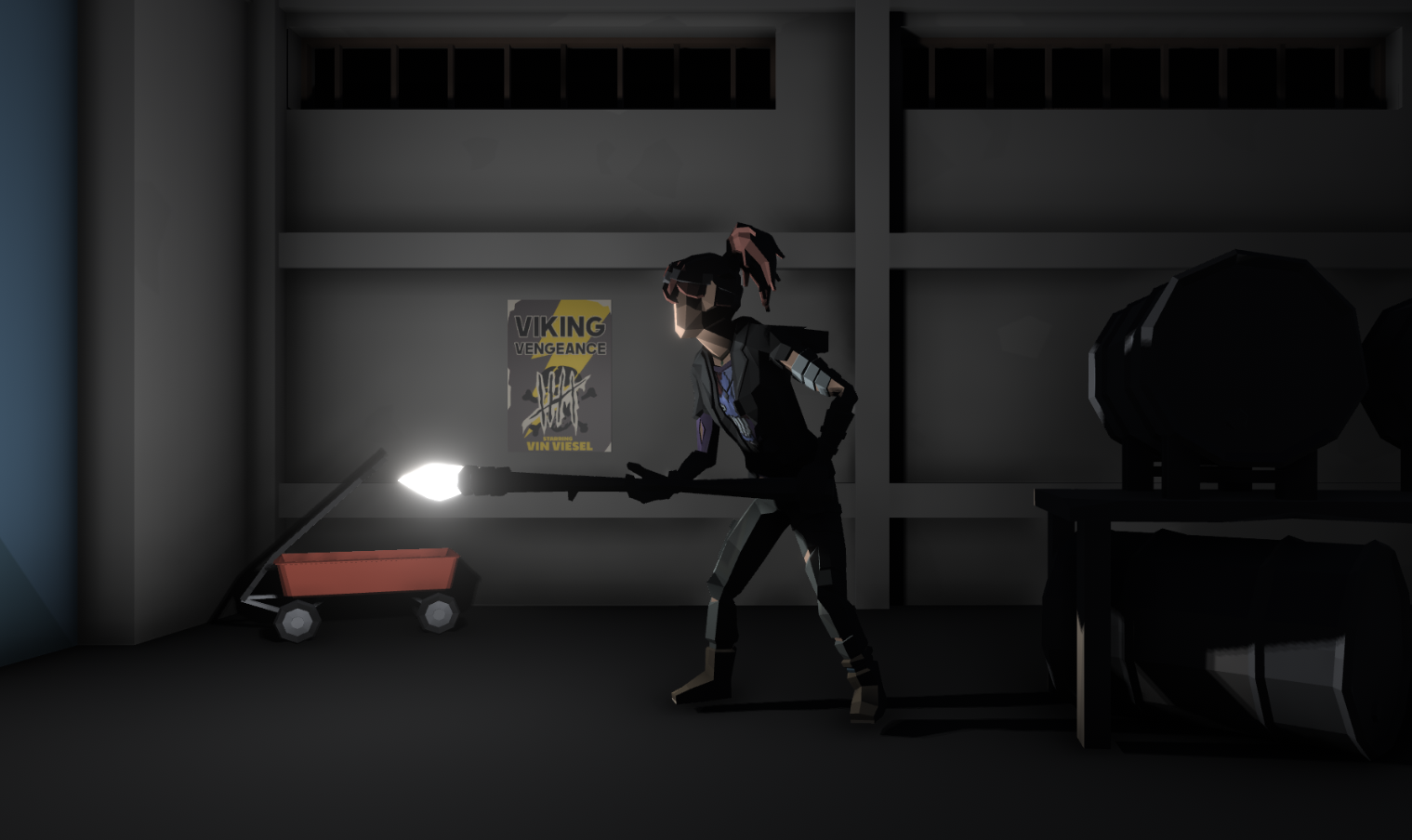 Chroma puzzle-platformer scene
