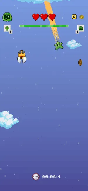 Jellyboi Freefall title gameplay